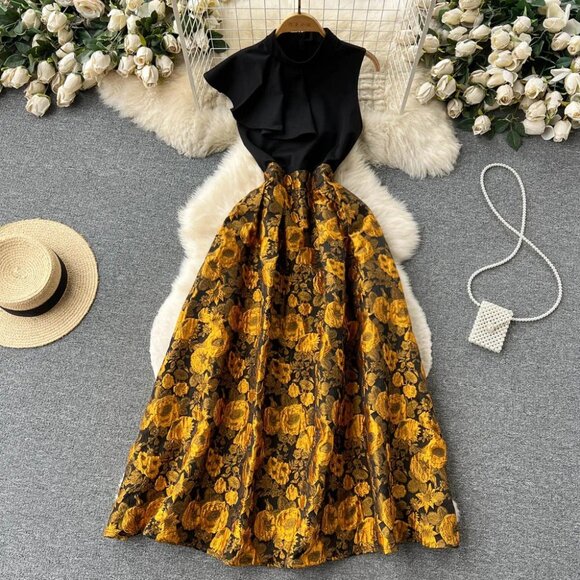 Spring new style small fresh dress M